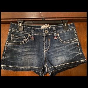 Trademark H denim shorts